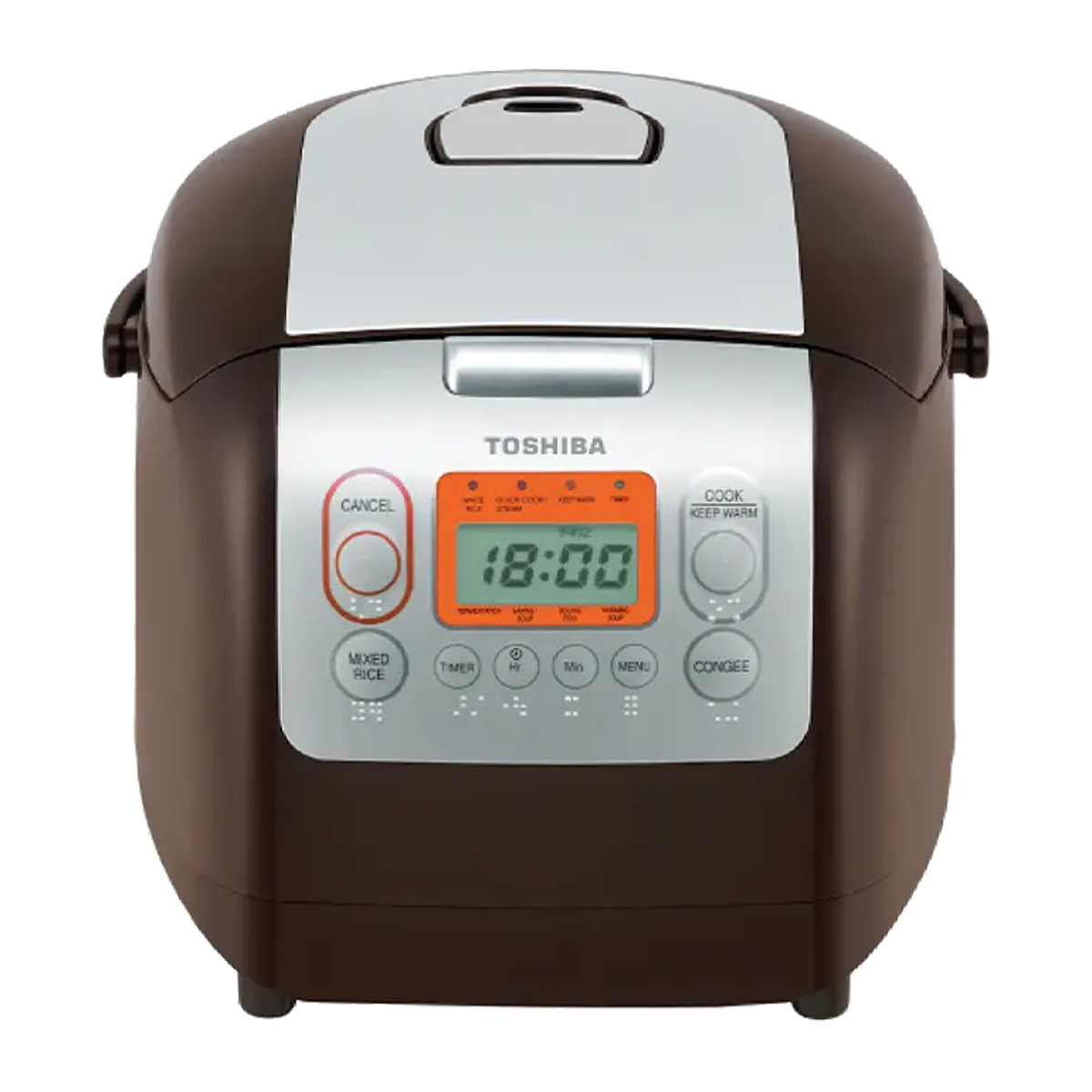 หม้อหุงข้าวดิจิตอล ความจุ 1.8 ลิตร รุ่น RC-18NMF(WT)A
