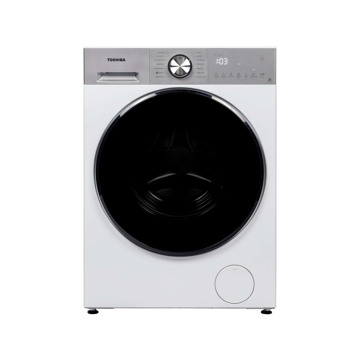 โตชิบา 13 กก. เครื่องซักผ้าฝาหน้า รุ่น TW-T33B140UWT(WS)