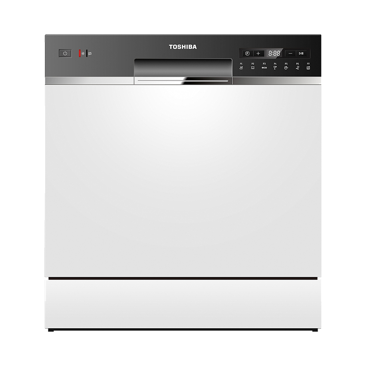 เครื่องล้างจานตั้งโต๊ะ TOSHIBA DW-08T1(S)-TH
