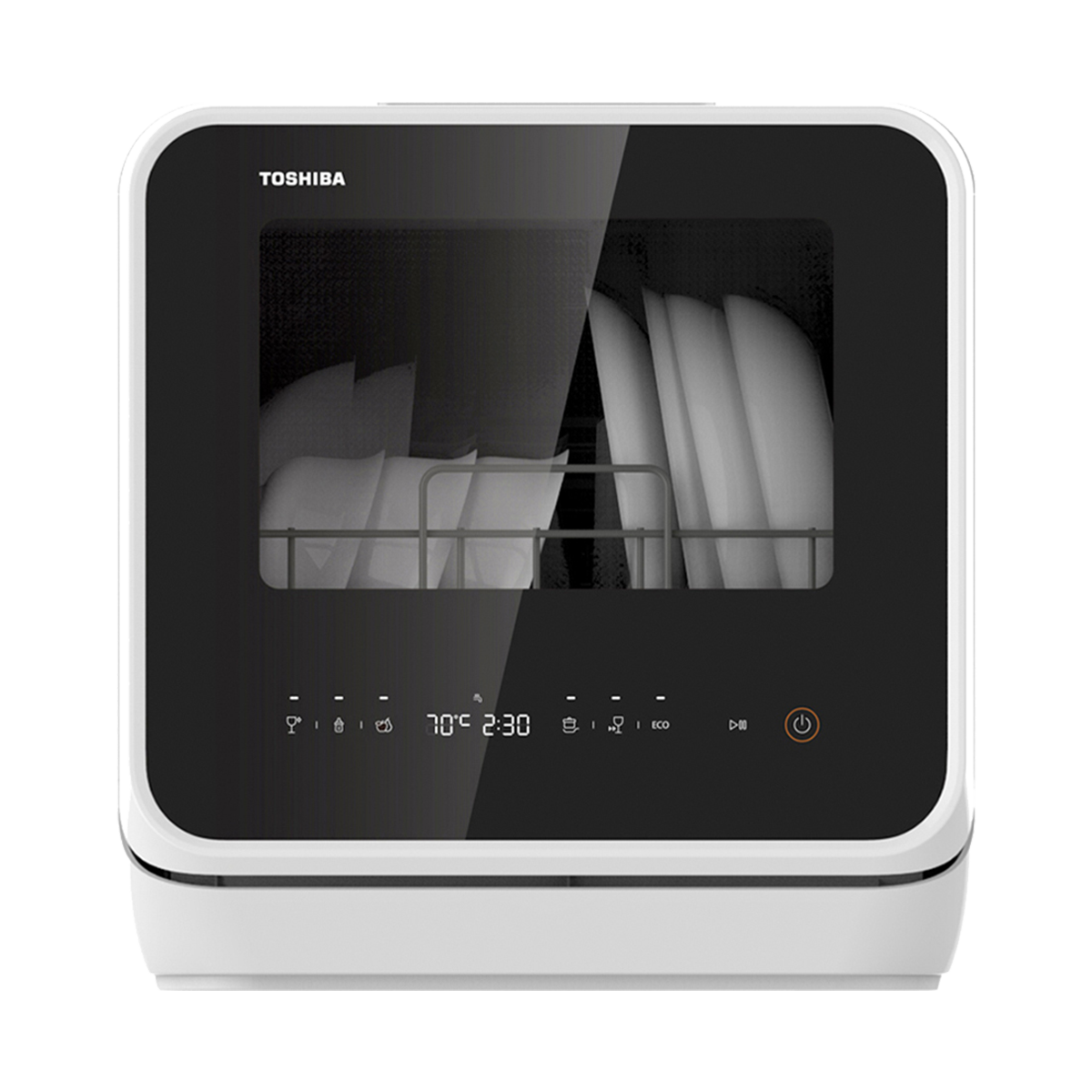 เครื่องล้างจานตั้งโต๊ะ TOSHIBA DWS-22ATH(K)