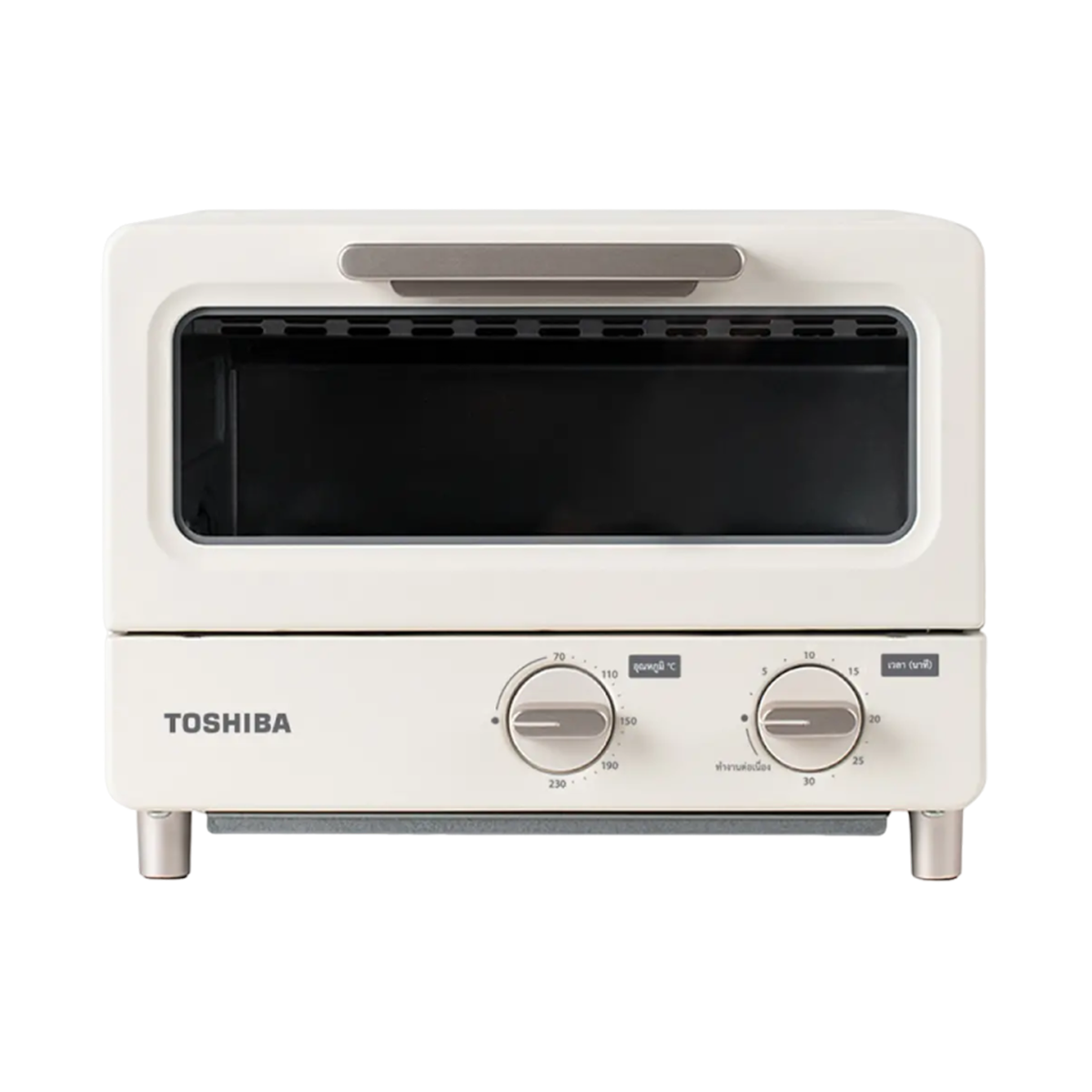 โตชิบา รุ่น ET-TD7080(IV) 10 ลิตร เตาอบไฟฟ้า ระบบปุ่มหมุน 1,000W