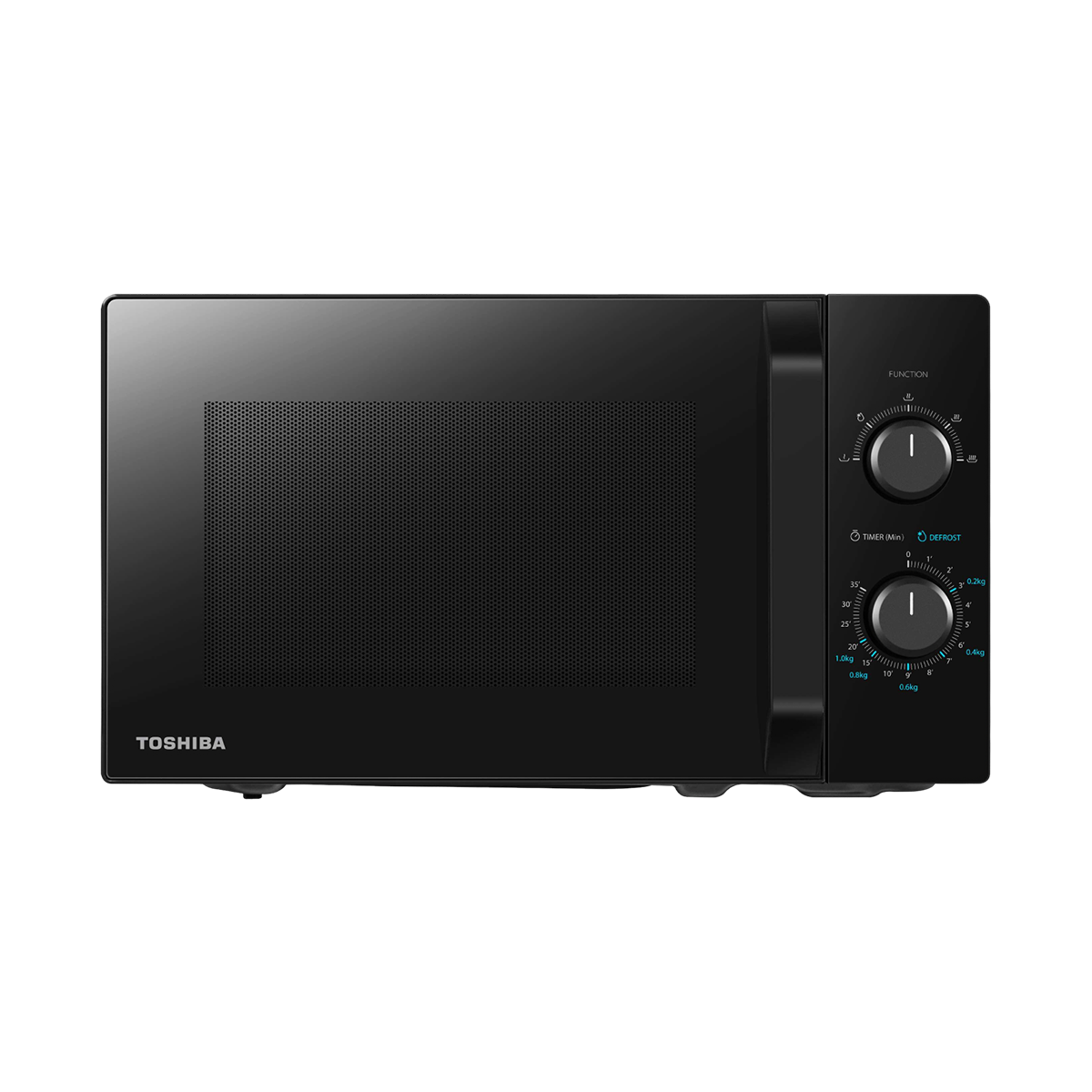โตชิบา รุ่น MW2-MM20PE(BK) 20 ลิตร ไมโครเวฟ ระบบปุ่มหมุน 700W