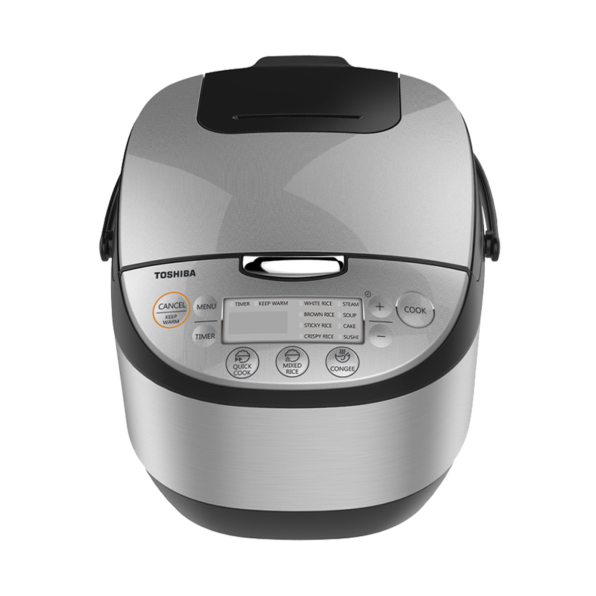 หม้อหุงข้าวดิจิตอล ความจุ 1.0 ลิตร รุ่น RC-T10DR2