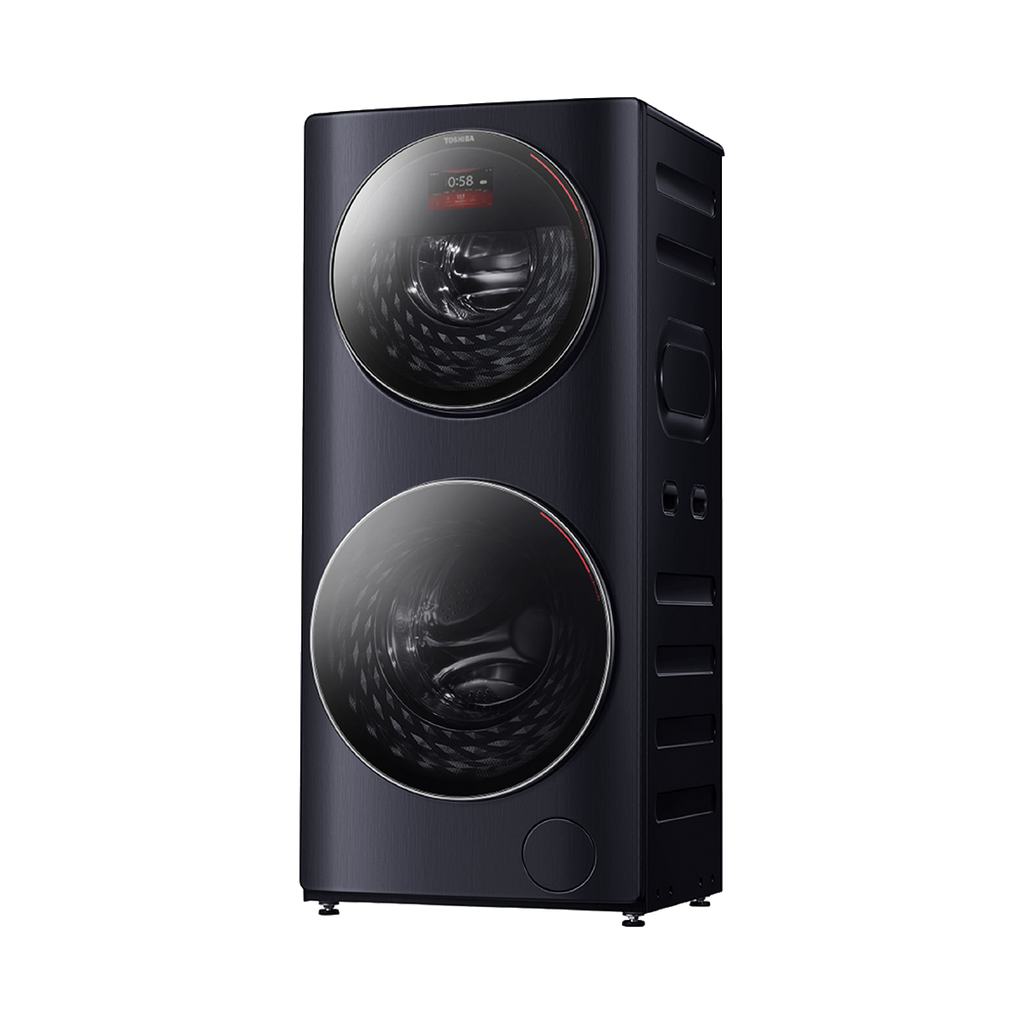 เครื่องซักอบผ้าฝาหน้า ความจุการซัก 10.5 กก. อบ 7 กก. และ ซัก 5 กก.