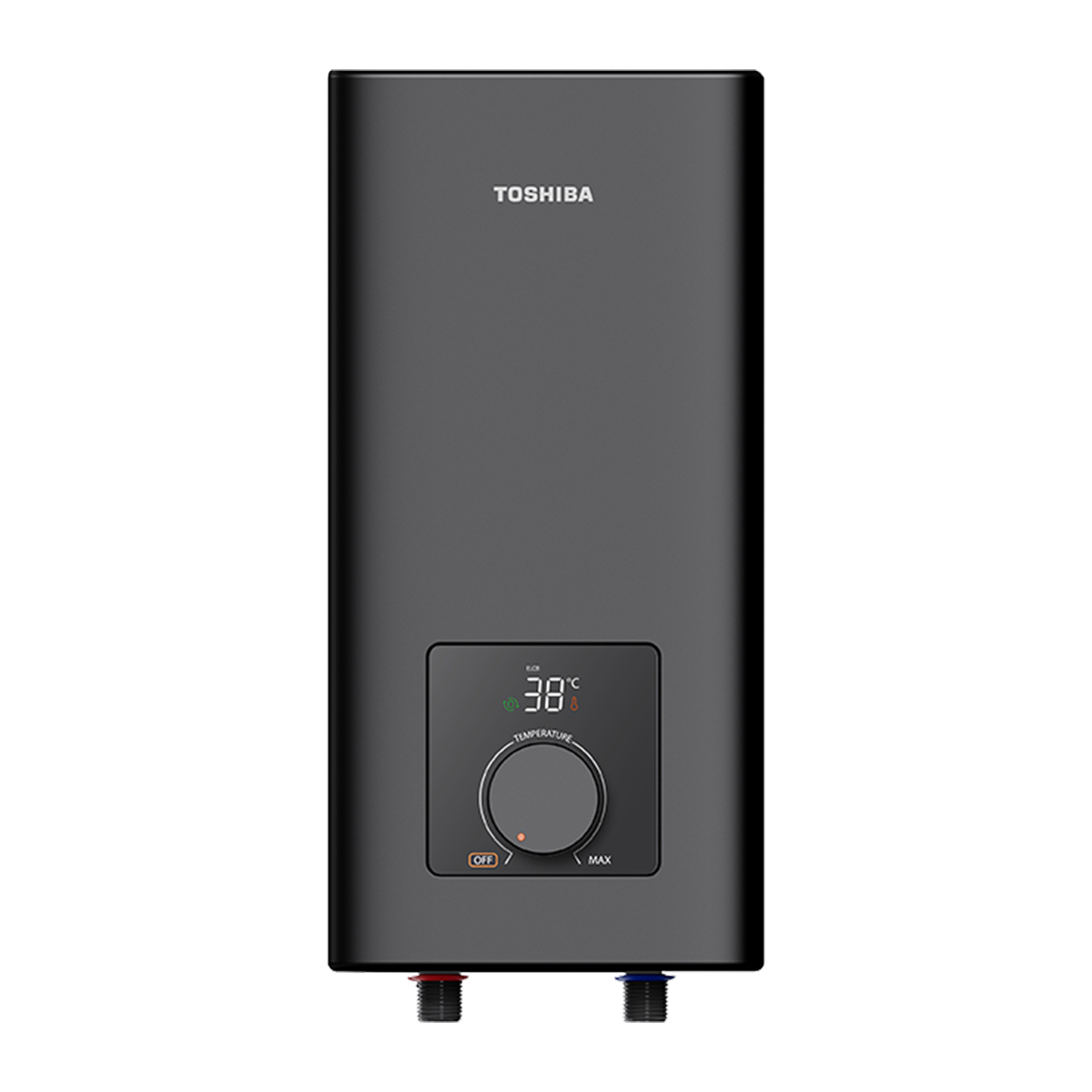 เครื่องทำน้ำอุ่น TOSHIBA TWH-60EFNTH(K)-RS 6000W สีดำ